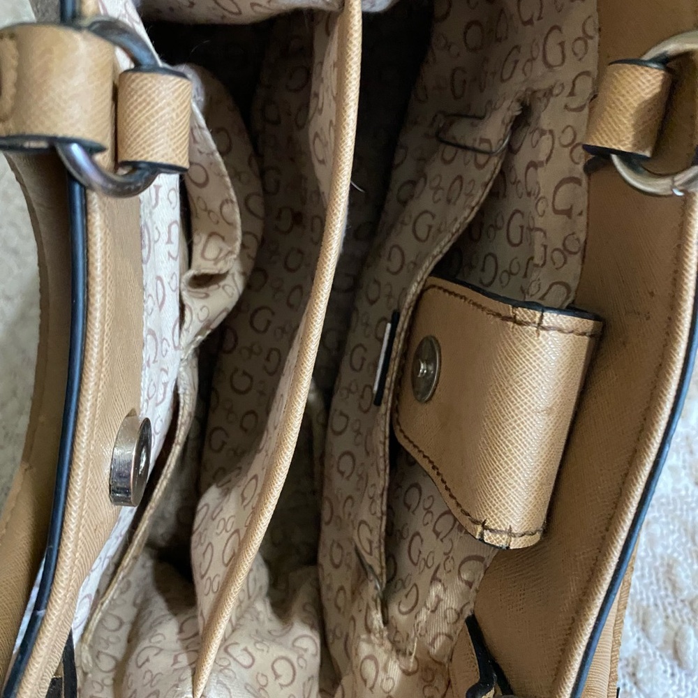 Guess Mocha Mini Satchel - image 4